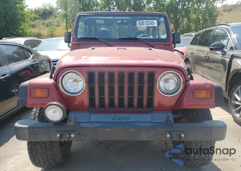 1998 Jeep Wrangler / Tj Sport from USA, damaged, VIN 1J4FY19S9WP761133